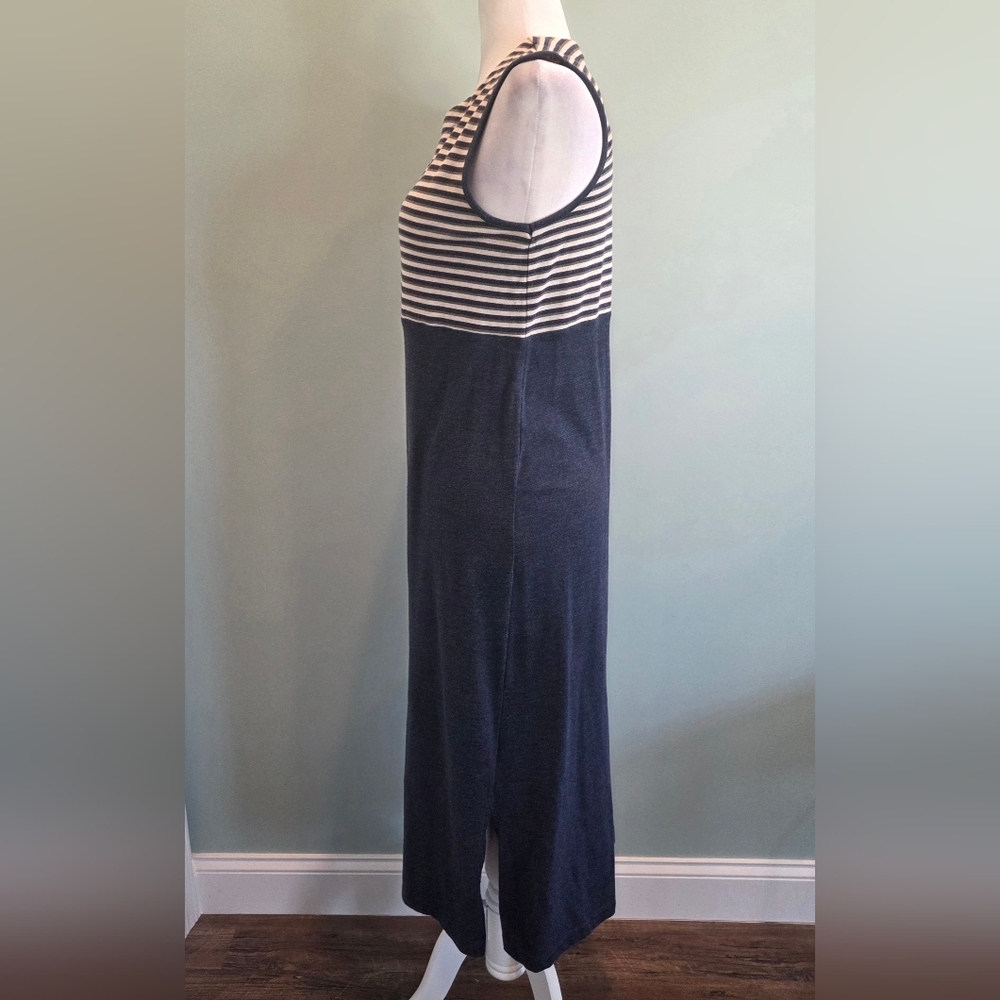 Mountain Lake Casuals Petite Striped Color Block Sleeveless Maxi Dress Size PL - Picture 4 of 11